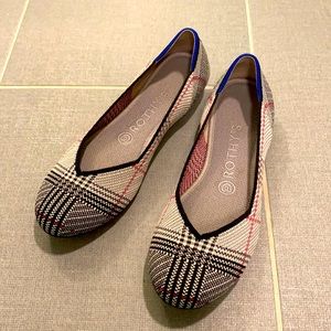 Rothy’s Plaid Flats